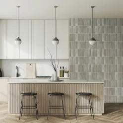   Decoprint Feature Walls vinyl, vlies anyagú, szürke, barna színű, csempe, Modern poszter