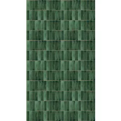   Decoprint Feature Walls vinyl, vlies anyagú, zöld színű, csempe, Modern poszter