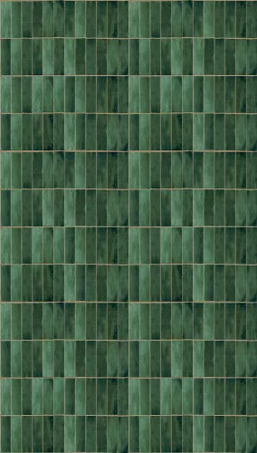 Decoprint Feature Walls vinyl, vlies anyagú, zöld színű, csempe, Modern poszter