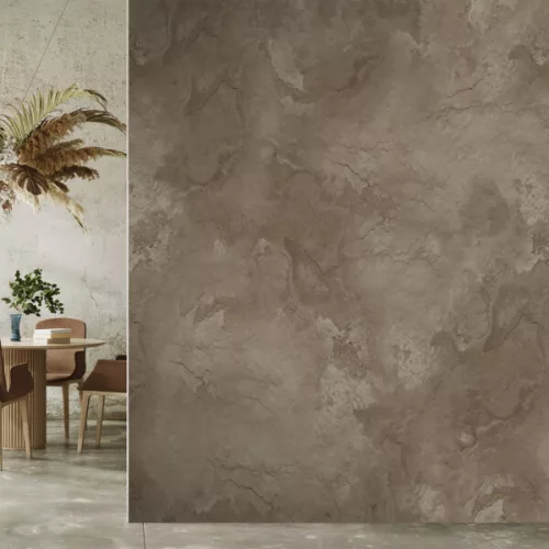Decoprint Feature Walls vinyl, vlies anyagú, barna színű, betonhatású, foltos, Modern poszter