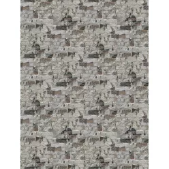   Decoprint Feature Walls vinyl, vlies anyagú, szürke, barna színű, téglamintás, Modern poszter