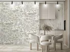 Decoprint Feature Walls vinyl, vlies anyagú, barna, szürke, fehér színű, növényes , Modern poszter