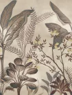 Decoprint Feature Walls vinyl, vlies anyagú, barna, beige, sárga színű, növényes , Modern poszter