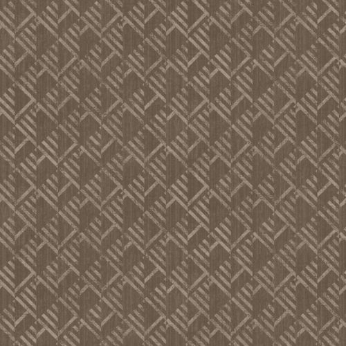 ICH TexStyle vlies anyagú barna színű geometriai modern tapéta
