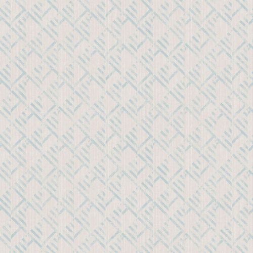 ICH TexStyle vlies anyagú beige, türkiz, gyöngyház színű geometriai modern tapéta