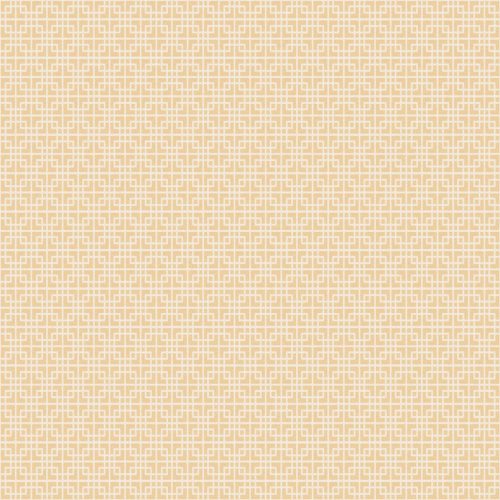 ICH TexStyle vlies anyagú okker, beige színű geometriai modern tapéta