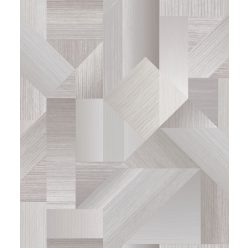   ICH TexStyle vlies anyagú szürke, beige színű geometriai modern tapéta