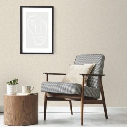   ICH Small Prints vlies anyagú beige színű foltos, egyszínű romantikus tapéta