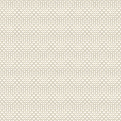 ICH Small Prints vlies anyagú beige, fehér színű geometriai romantikus tapéta