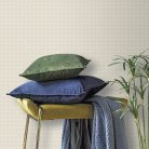 ICH Small Prints vlies anyagú beige, fehér színű geometriai romantikus tapéta