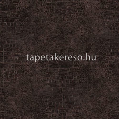 Galeria Wallcoverings Natural Fx 2 vlies, vinyl anyagú barna, fekete színű bőrmintás modern tapéta