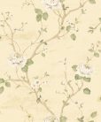 Galerie Palazzo 2 vinyl, vlies anyagú, beige, barna, zöld színű, virágos, Klasszikus tapéta