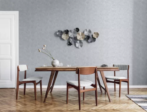 Galerie SPECIAL FX 2 vinyl, vlies anyagú, kék, ezüst színű, foltos, Modern tapéta
