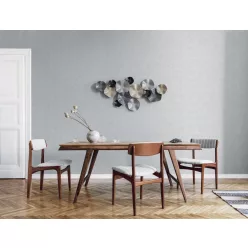   Galerie SPECIAL FX 2 vinyl, vlies anyagú, szürke, ezüst színű, foltos, Modern tapéta