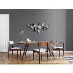   Galerie SPECIAL FX 2 vinyl, vlies anyagú, szürke, ezüst színű, foltos, Modern tapéta