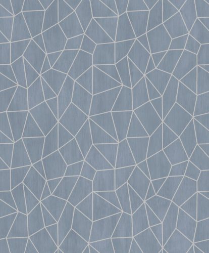 Galerie SPECIAL FX 2 vinyl, vlies anyagú, kék, ezüst színű, geometriai , Modern tapéta