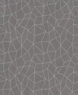 Galerie SPECIAL FX 2 vinyl, vlies anyagú, ezüst, barna színű, geometriai, Modern tapéta
