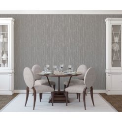   Galerie SPECIAL FX 2 vinyl, vlies anyagú, barna, ezüst színű, vonalas, foltos, Modern tapéta