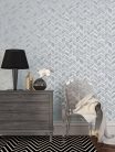 Galerie SPECIAL FX 2 vinyl, vlies anyagú, szürke, ezüst színű, 3d, geometriai, Modern tapéta