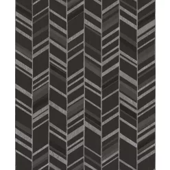   Galerie SPECIAL FX 2 vinyl, vlies anyagú, ezüst, fekete színű, 3d, geometriai, Modern tapéta