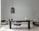 Galerie SPECIAL FX 2 vinyl, vlies anyagú, szürke, ezüst színű, geometriai, Modern tapéta