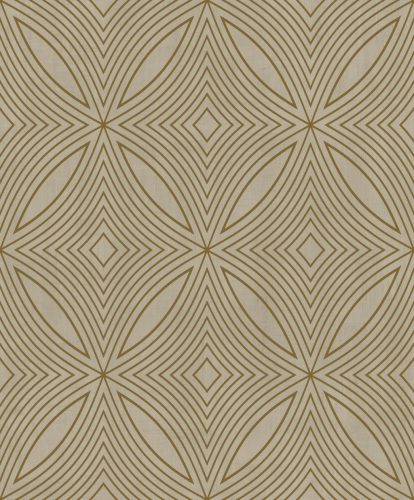 Galerie SPECIAL FX 2 vinyl, vlies anyagú, arany, mustársárga színű, geometriai, Modern tapéta