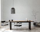 Galerie SPECIAL FX 2 vinyl, vlies anyagú, szürke, ezüst színű, geometriai, Modern tapéta