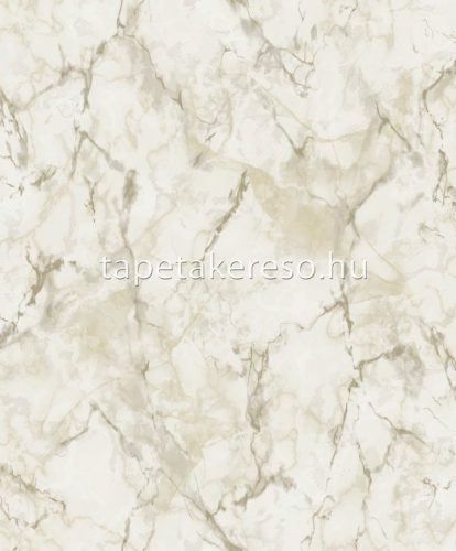 Galeria Wallcoverings Natural Fx 2 vlies, vinyl anyagú törtfehér, barna színű márványos modern tapéta