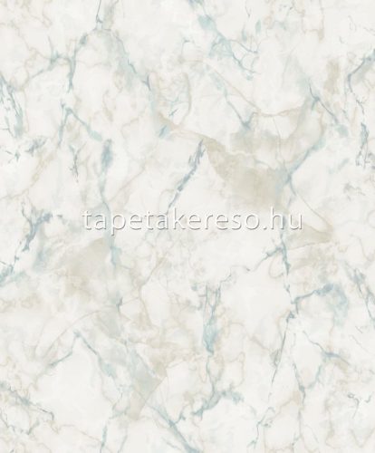 Galeria Wallcoverings Natural Fx 2 vlies, vinyl anyagú fehér, kék, barna színű márványos modern tapéta