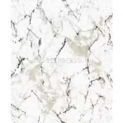   Galeria Wallcoverings Natural Fx 2 vlies, vinyl anyagú fehér, szürke, fekete, ezüst színű márványos modern tapéta