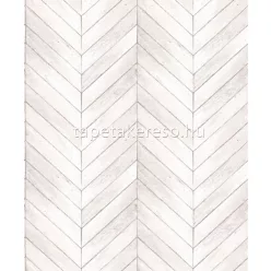   Galeria Wallcoverings Natural Fx 2 vlies, vinyl anyagú beige, barna színű chevron, famintás modern tapéta