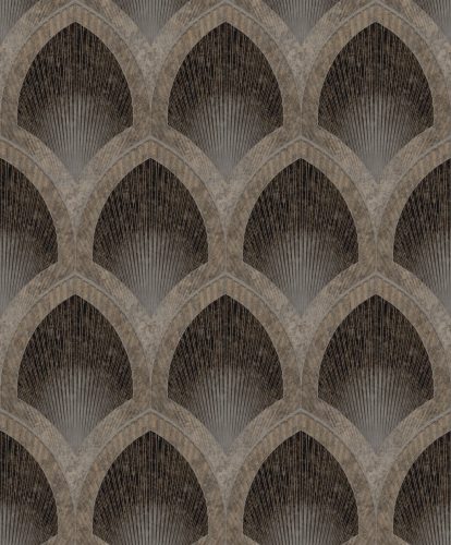 Galerie SPECIAL FX 2 vinyl, vlies anyagú, barna színű, art deco, Modern tapéta
