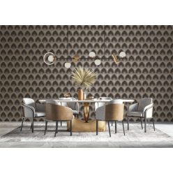   Galerie SPECIAL FX 2 vinyl, vlies anyagú, barna színű, art deco, Modern tapéta