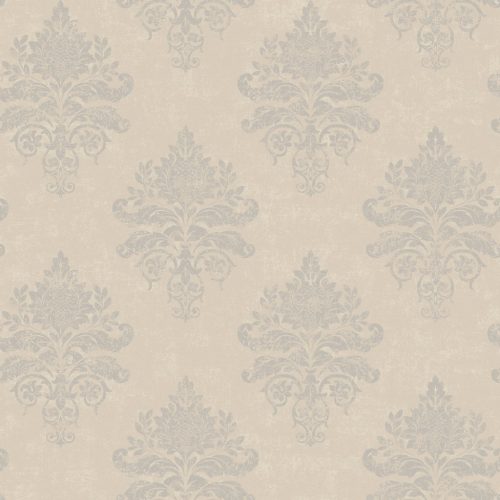 Galerie Palazzo 2 vinyl, vlies anyagú, beige, ezüst színű, barokk, Klasszikus tapéta