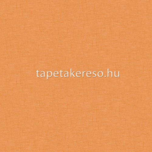 Caselio Gaze vlies, vinyl anyagú narancssárga színű egyszínű, textílhatású, struktúrált modern tapéta
