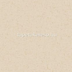   Caselio Gaze vlies, vinyl anyagú beige, arany színű egyszínű, textílhatású, struktúrált modern tapéta