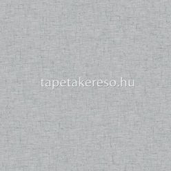   Caselio Gaze vlies, vinyl anyagú szürke, ezüst színű egyszínű, textílhatású, struktúrált modern tapéta