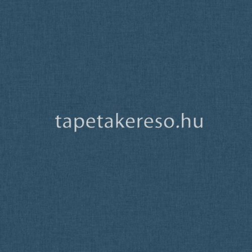 Caselio GREEN & CO vlies anyagú kék színű egyszínű, textilhatású modern tapéta