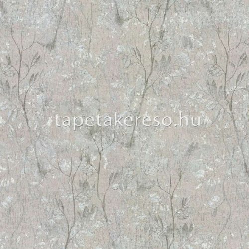 Gianfranco Ferre Gianfranco Ferre Home No.3 vlies, vinyl anyagú beige, szürke, gyöngyház színű növényes, repedezett klasszikus tapéta