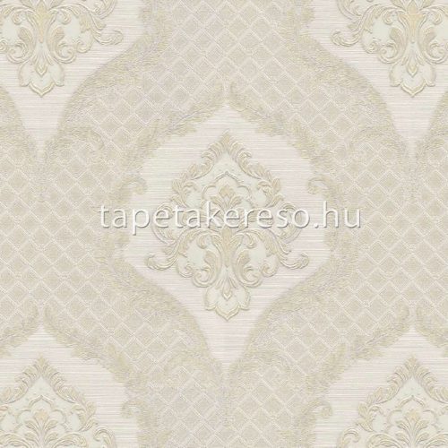 Gianfranco Ferre Gianfranco Ferre Home No.3 vlies, vinyl anyagú törtfehér, beige, gyöngyház színű barokk klasszikus tapéta