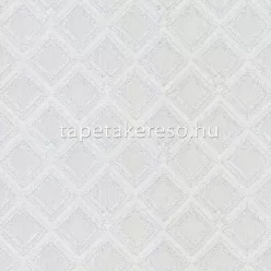  Gianfranco Ferre Gianfranco Ferre Home No.3 vlies, vinyl anyagú törtfehér, gyöngyház, csillámos színű bourbon liliom, geometriai klasszikus tapéta