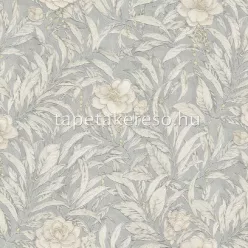   Gianfranco Ferre Gianfranco Ferre Home No.3 vlies, vinyl anyagú fehér, szürke, beige színű virágos klasszikus tapéta