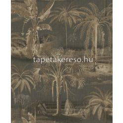   Prestige Wallcoverings Blossom vlies anyagú barna, szürke színű fás, leveles modern tapéta