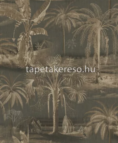 Prestige Wallcoverings Blossom vlies anyagú barna, szürke színű fás, leveles modern tapéta