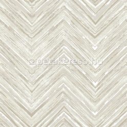  Prestige Wallcoverings Blossom vlies anyagú fehér, gyöngyház, beige színű chevron modern tapéta