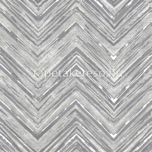 Prestige Wallcoverings Blossom vlies anyagú szürke, ezüst színű chevron modern tapéta