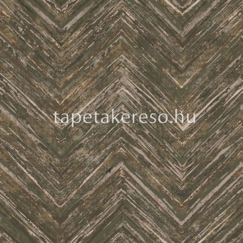Prestige Wallcoverings Blossom vlies anyagú barna, szürke, gyöngyház színű chevron modern tapéta