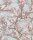 Prestige Wallcoverings Blossom vlies anyagú kék, barna, rózsaszín színű virágos modern tapéta