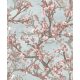Prestige Wallcoverings Blossom vlies anyagú kék, barna, rózsaszín színű virágos modern tapéta