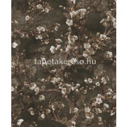   Prestige Wallcoverings Blossom vlies anyagú barna, fehér színű virágos modern tapéta